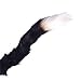 Cat Tail Black with White Tip