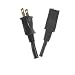Electronics : HOSA UN-GROUNDED, 2-WIRE POWER CABLE, 8 ft.