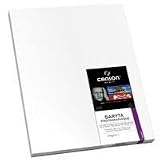 Canson Baryta Photographique, Alphacellulose, Acid-free Pure White Inkjet Paper, 310gsm, 17x22", 25 Sheets