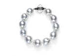 12x13mm Australian White South Sea Baroque Cultured Pearl Bracelet - 7 inches