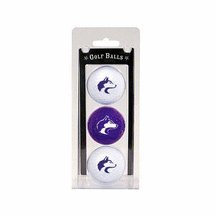 Washington Huskies Golf Ball Pack Of 3)