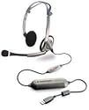 Plantronics DSP-400 Digitally-Enhanced USB Foldable Stereo Headset and Software