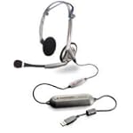 Plantronics DSP-400 Digitally-Enhanced USB Foldable Stereo Headset and Software