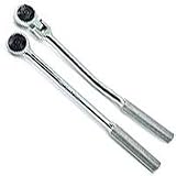 S K Hand Tools (SKT4501) 2 Piece 3/8 Drive Flex Head & Reversible Ratchet Set