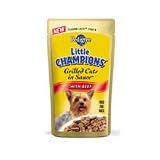 Pedigree Little Champions Grilled Cuts in Sauce With Beef