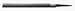 Nicholson 8 Bastard Nicholson Half-round Files