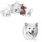 American Eskimo Tea Set, Porcelain by Rosalinde