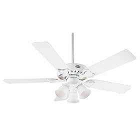 Hunter 52 Builder Select Plus - White Ceiling Fan by DMD-Hunter