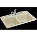 Kindred Granite Kitchen Sink - 2 Bowl - DGR2233/90/1-GR