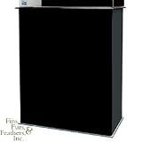 Clear-for-Life Black Acrylic Cabinet Stand for 10 Gallon 20in x 10in x 30in Aquarium