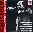 Eisler: Septet No1; Woodbury-Liederb�chlein