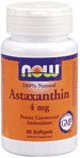 Astaxanthin 4 mg 60 Softgels NOW Foods