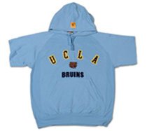 Buy UCLA Bruins Hooded Short Sleeve Sweatshirt by Star Struck