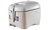 Micromark 41407 Adjustable Temperature Deep Fat Fryer 1800W - White