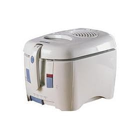 Micromark 41407 Adjustable Temperature Deep Fat Fryer 1800W - White
