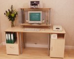 Hero 920 Workstation with File Pedestal and CPU Storage