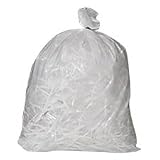Heavy-Duty Trash Bags,.8 Mil,13 Gallon,24x31,150/BX,White, Sold as 1 box