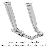 SS Top Mount Rod Holder OD Tubing