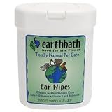 Earthbath All Natural Specialty Ear Wipes, 25 Wipes