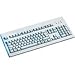 Cherry G80-3000 LSMDE Tastatur PS/2 105 Tasten MS W95 D MX Klick Weiss