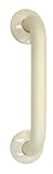 三栄水栓 【介護・手すり】 ニギリバー ステンレス製 樹脂被覆 パイプ径34mm 長さ600mm パステルアイボリー