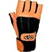 GLOW Ocelot Wrist Wrap Lifting Gloves Tan &amp; Black - M., (Valeo, Inc)