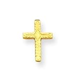 14k Post Cross Earrings