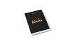 Rhodia Classic Black Staple Bound Graph Paper Pad 2 X 3