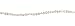 Darice 7 Inch Medium Fresh Water Pearl Strand, White