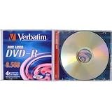 Electronics : Verbatim DVD-R Dual Layer 8.5GB 2X-4X Branded 1pk Jewel Case