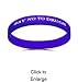 New* Say No to Drugs Silicone Bracelet Wristband