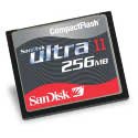 SanDisk SDCFH-256-901 256MB ULTRA II CF Card (Retail Package)