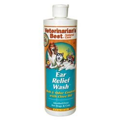 Veterinarian's Best Ear Relief Wash (16-oz bottle) by Veterinarian's Best
