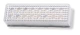 Pacer Mini LED Lights Single Light 16 L.E.D. Double Row Blue with Clear Lens (3-5/8L x 1W x 3/4H) 1 Light