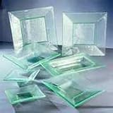 Ten Strawberry Street Sheer Square Sauce Bowls Set of 6