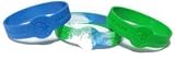 Minnesota Timberwolves 3 Pack of Wristbands (Set of 2 Packs)
