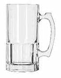 Paneled Super Beer Mug, 33-3/4 oz. 1 Dozen, 12/CS
