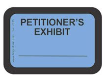LegalStore Exhibit Labels 