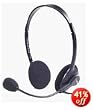 Labtec C-315 Mono Headset with Boom Microphone/8FT Shielded Cord/3.5 MM Plug
