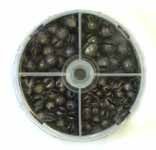 Eagle Claw Tackle Sinker Assortment Split-Shot 78pcs