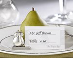 The Perfect Pair Silver-Plated Placecard Holders - Set of 4