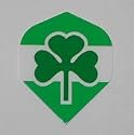 3 Sets - IRELAND IRISH SHAMROCK - Hard Poly Flights