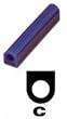 CASTING WAX FERRIS FILE A WAX RING TUBES C BLUE