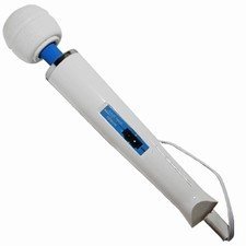 Hand Held Personal Massager - Hitachi Magic Wand Vibrating Massager By Vibratex with Wand Attachment