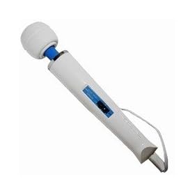 Hand Held Personal Massager - Hitachi Magic Wand Vibrating Massager with Wand Attachment