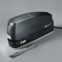2120es electric stapler with anti jam mechanism - staple indicator and lifter - black (GBC9821200) Category: Electric and Battery Operated Erasers