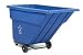 Blue Recycling Tilt Truck 1 Cubic Yard And 1000 Lb. Capacity
