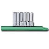 6 Piece 1/4 Drive Deep External Torx Socket Set