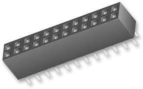 SAMTEC BCS-110-L-D-TE RECEPTACLE, 2.54MM, VERTICAL, 20WAY (50 pieces)