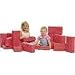 16 pc Large Red Blocks